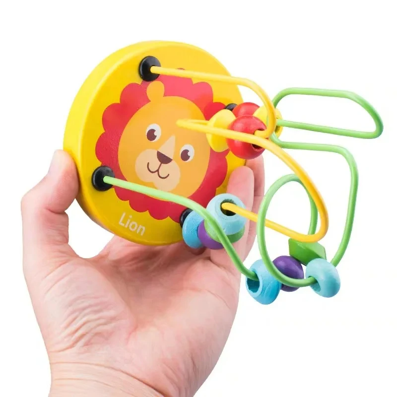 Laberinto de cuentas Montessori para bebés