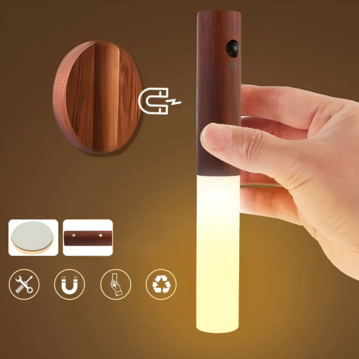 Lámpara LED recargable para niños