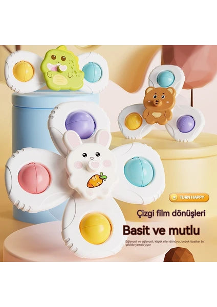 Juguete giratorio sensorial para bebés